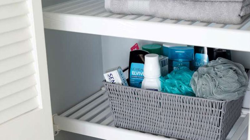 Picket Fence White Shelving